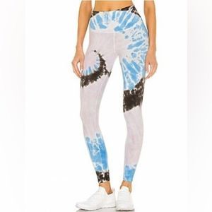 Electric & Rose Womens Size Large Sunset Legging in Marina Rosey & Onyx